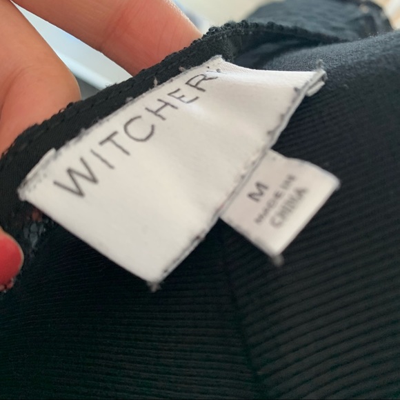 Witchery Ruffled lace top - M - Picture 5 of 6